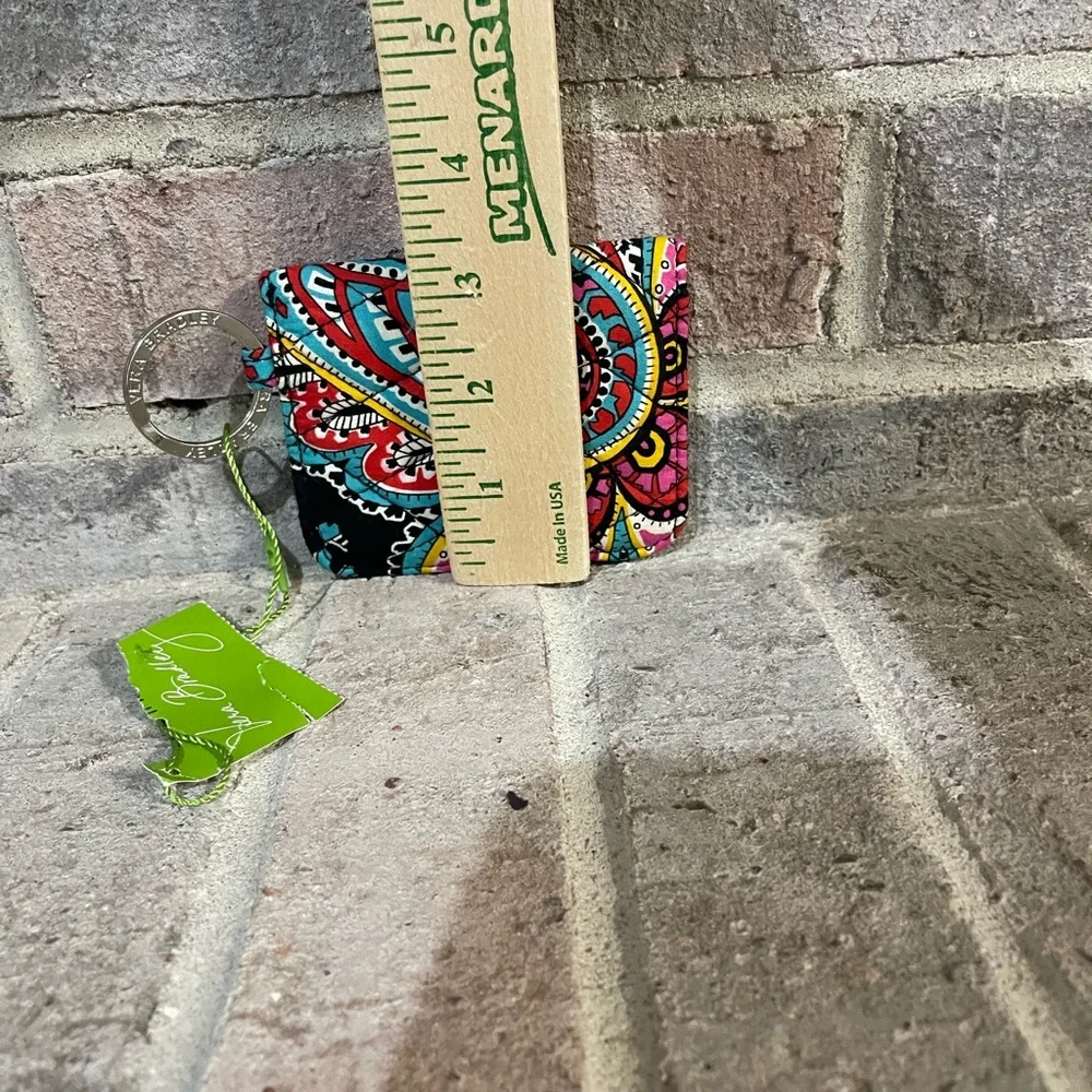 Vera Bradley Multicolor Paisley Keychain Wallet - Picture 4 of 5